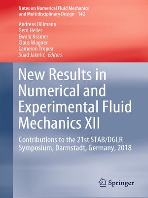 cover image of New Results in Numerical and Experimental Fluid Mechanics XII